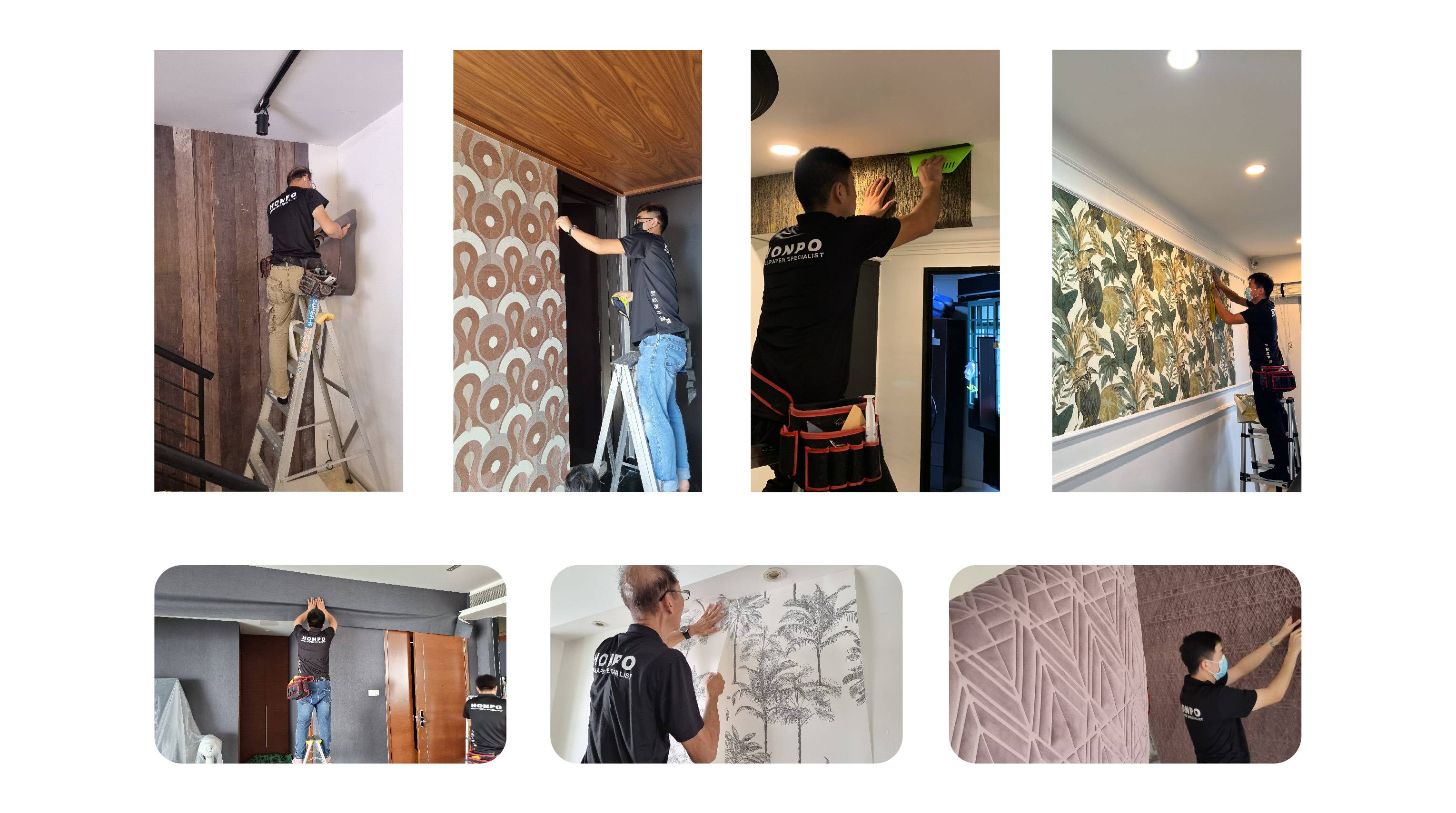 Wallpaper Installation by Honpo Professional Installer
